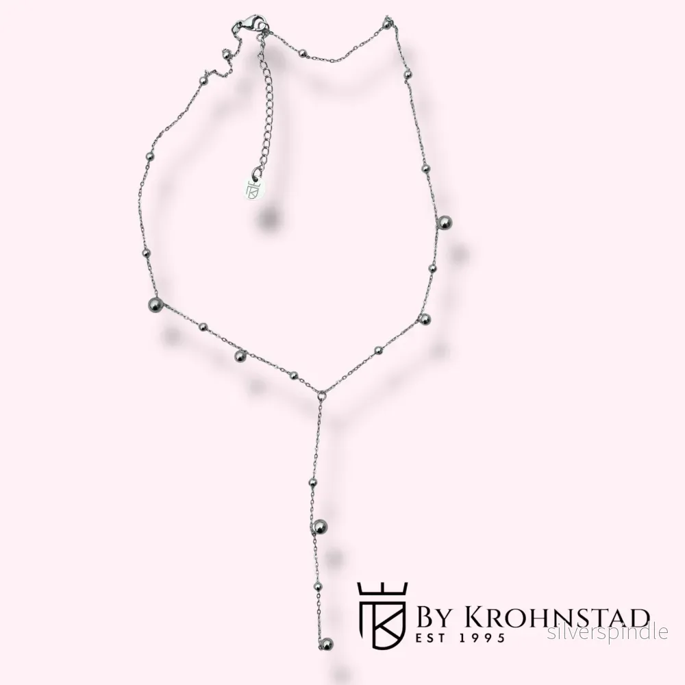 Delicate beads chain silver - Bild 2