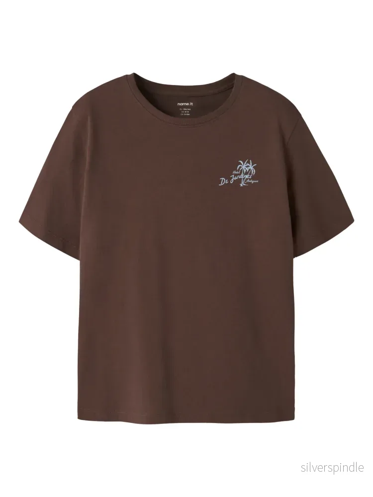 T-shirt med backprint