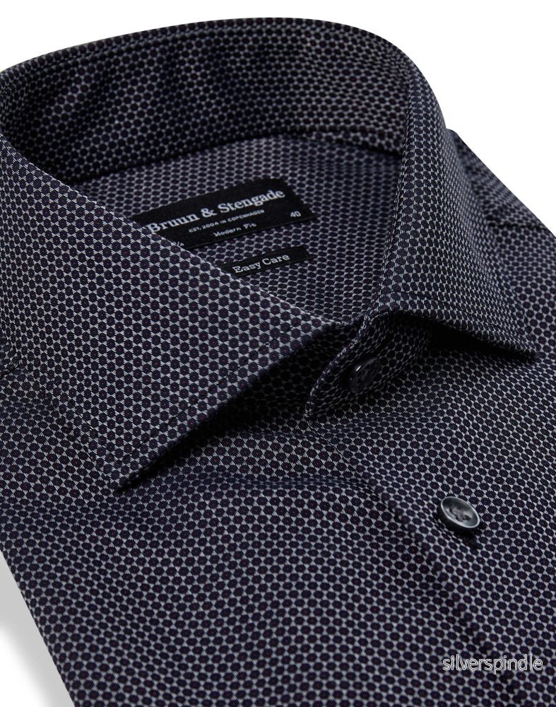 BS Sonny Modern Fit Skjorta - Navy - Bild 2
