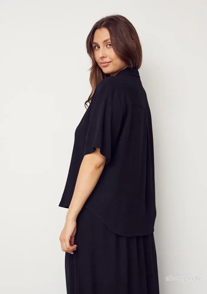 Pearl s/s Shirt - Black - Bild 3