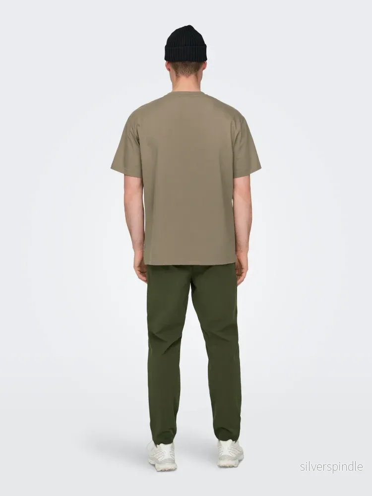 FRED RLX TEE - DESERT TAUPE - Bild 3