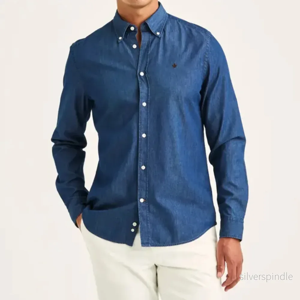Light Denim Shirt – Slim Fit
