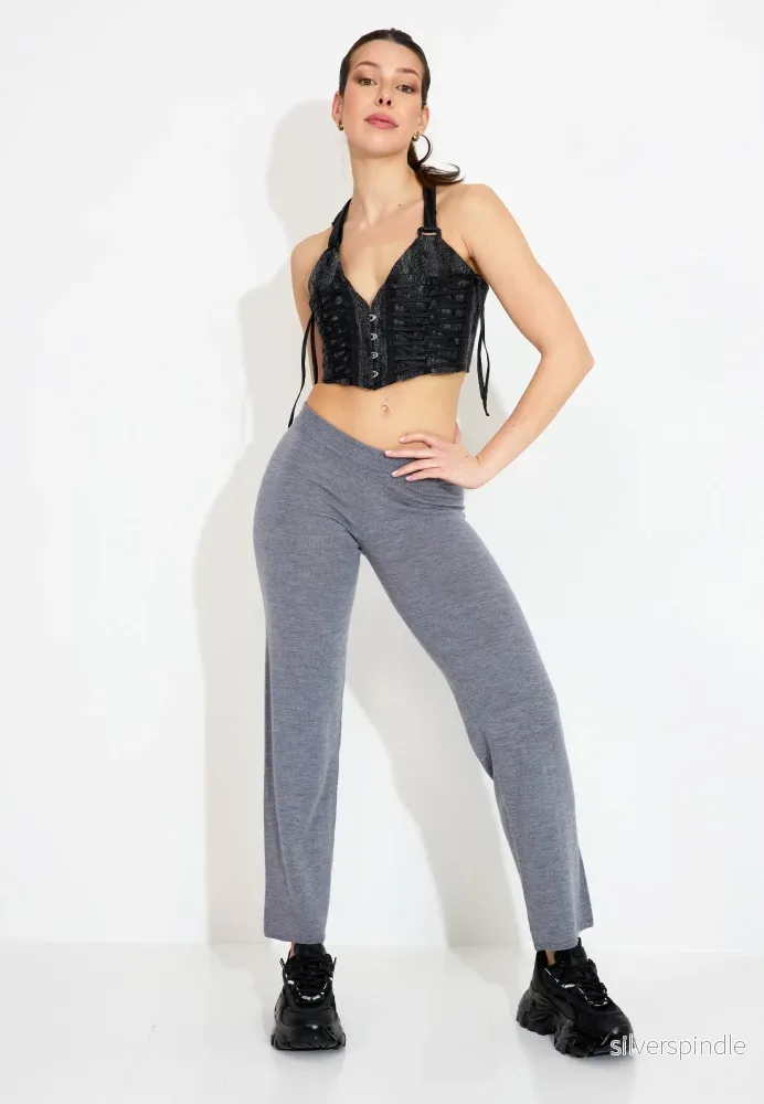 RUPHERT TROUSERS - Grey melange - Bild 3