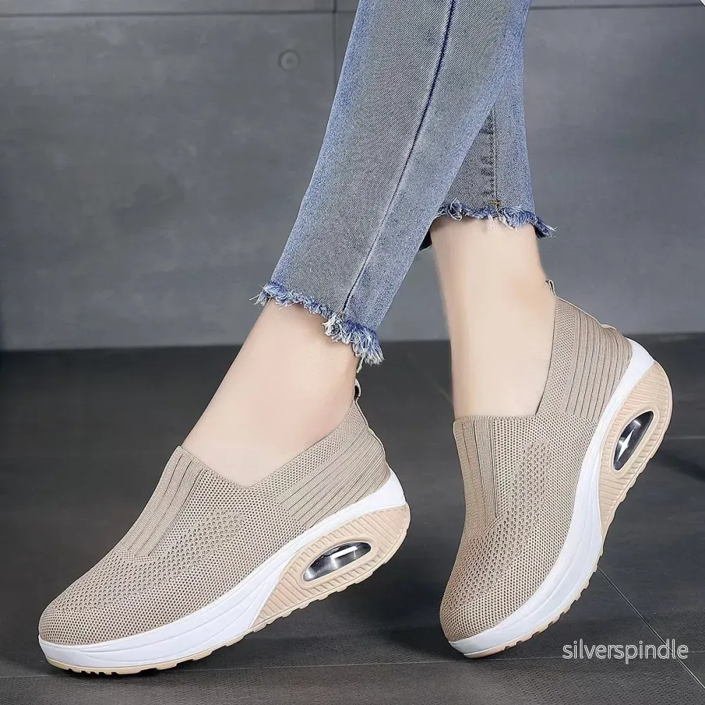 Emma | Bekväma Slip-On Sneakers med Fotvalvsstöd - Bild 3