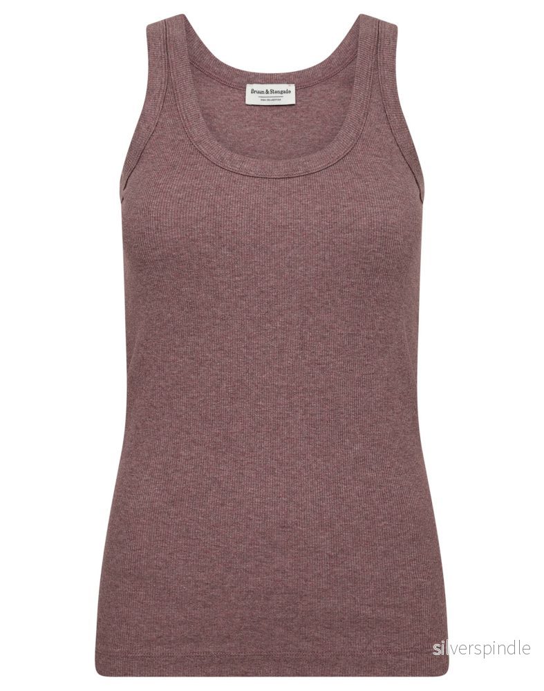 BS Charlotte Regular Fit Topp - Plum