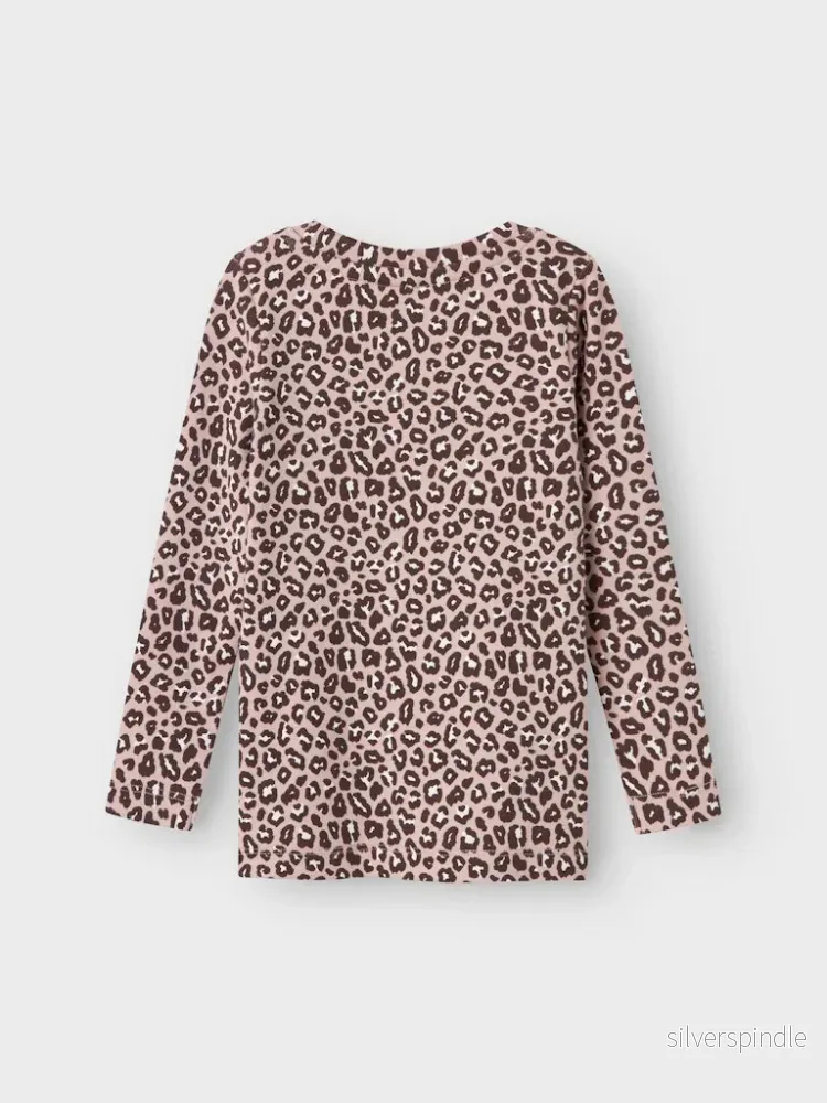 Leopard mönstrad Tröja - Bild 3