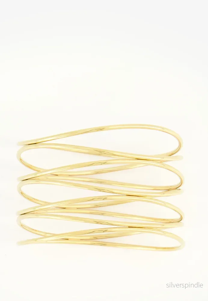CUFF STRINGS GREENLADIES.SE – Mässingguld CUFF STRINGS GREENLADIES.SE – Mässingguld