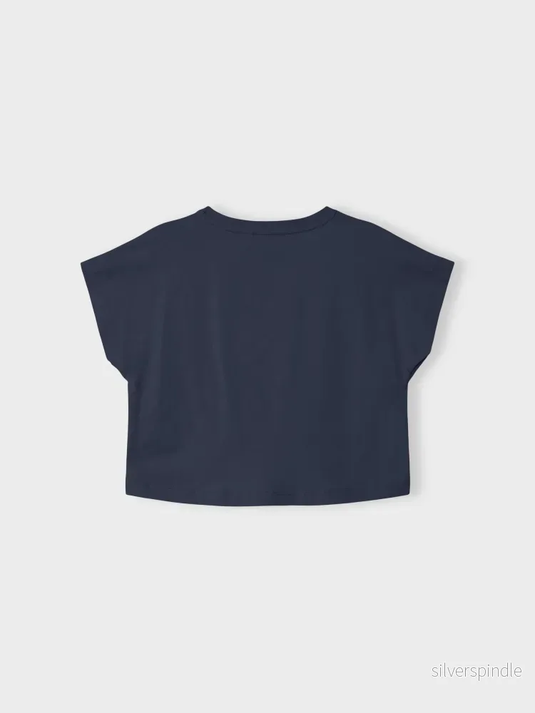 NKFVILMA CAPSL CROPPED TOP HHH SAPPHIRE - Bild 2
