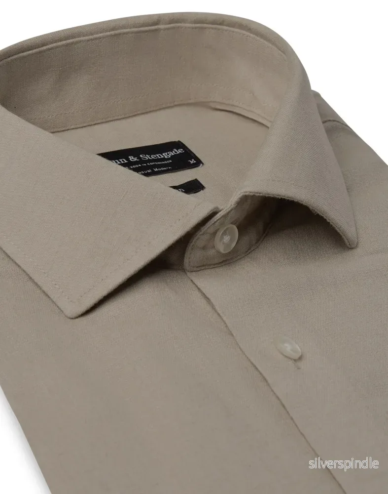 BS Butkus Casual Modern Fit Skjorta - Kit - Bild 2