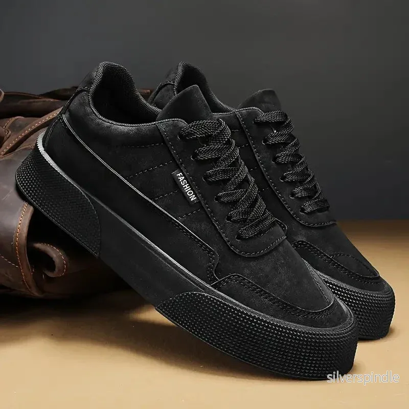 Moderna Herrsneakers | Snygga Herr Sneakers med Tjock Sula och Utmärkt Dämpning | Mångsidig Design för Optimal Komfort - Bild 3