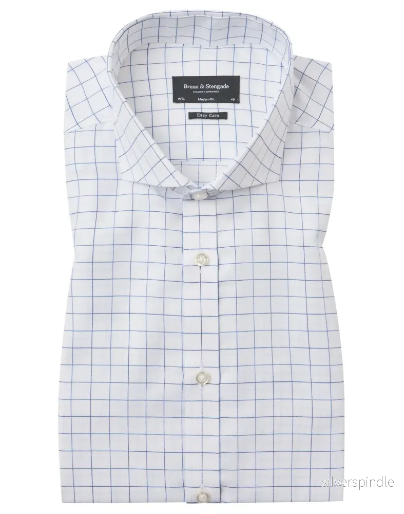 BS Elias Modern Fit Skjorta - White