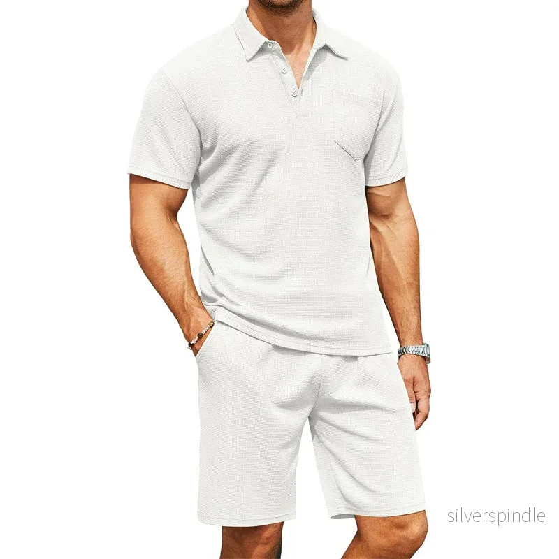 Ethan | Slim Fit Kavajkrage Pikétröja för Sommar - Bild 3