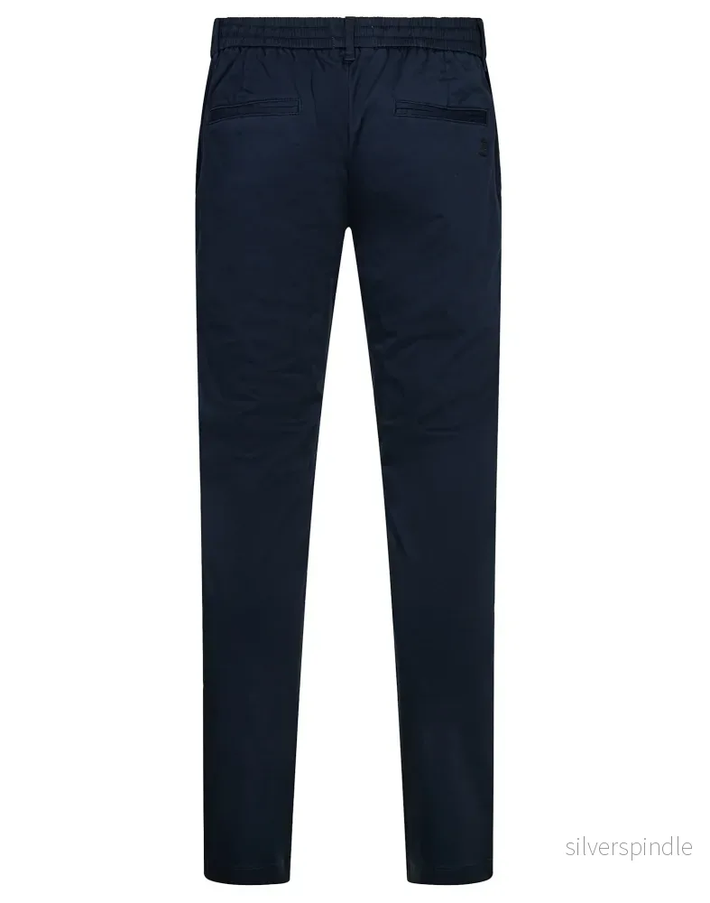 BS Ermal Regular Fit Chinos - Navy - Bild 2