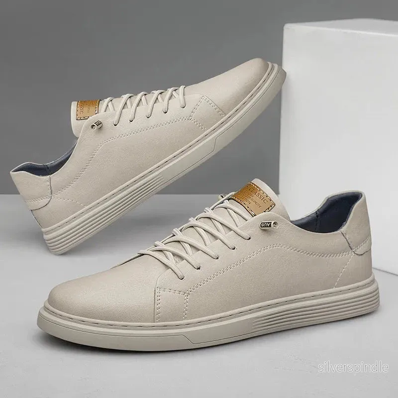 Ethan | Klassiska Bekväma Oxford Sneakers med Snörning - Bild 2