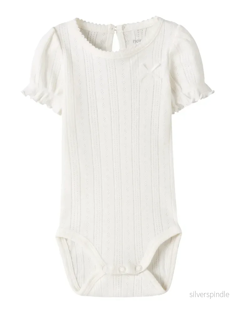 Kortärmad baby body