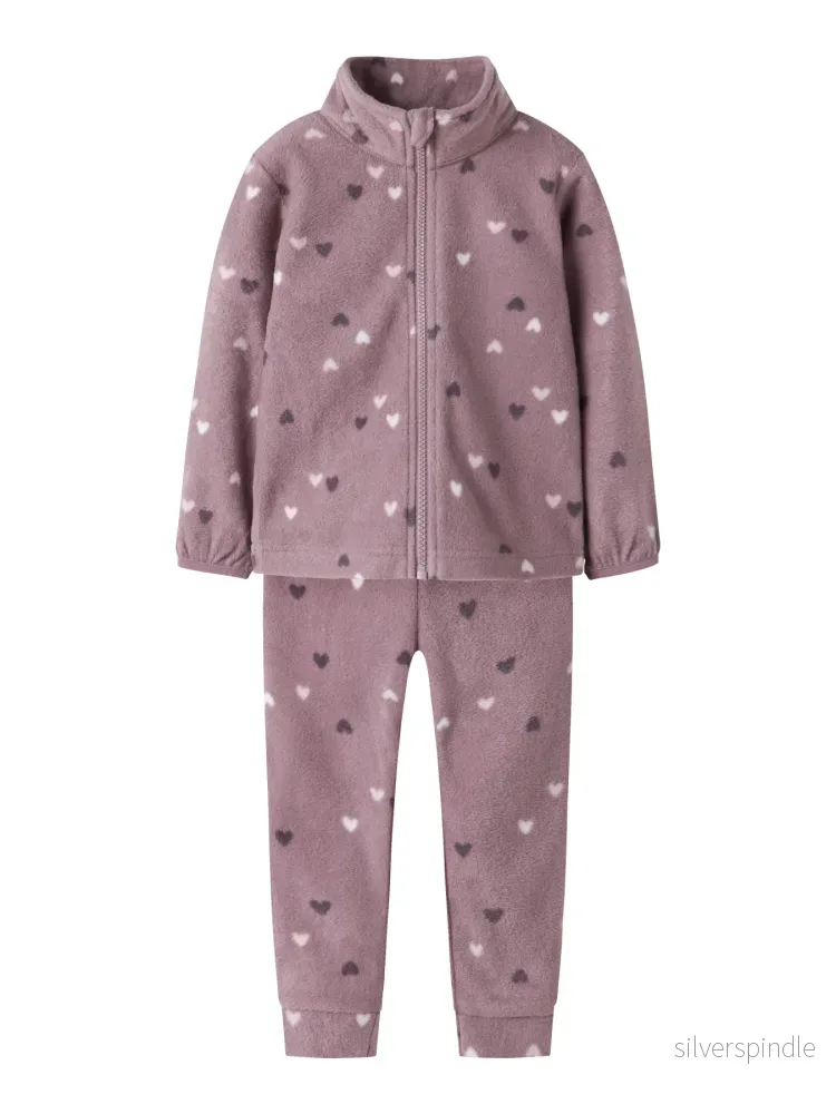 Spektra Fleece Set – Hjärtan