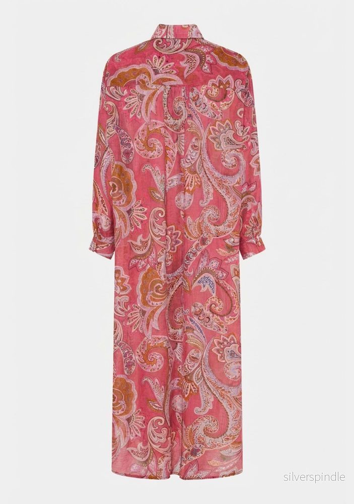 Lotta Shirt Dress - Rose Paisley - Bild 2