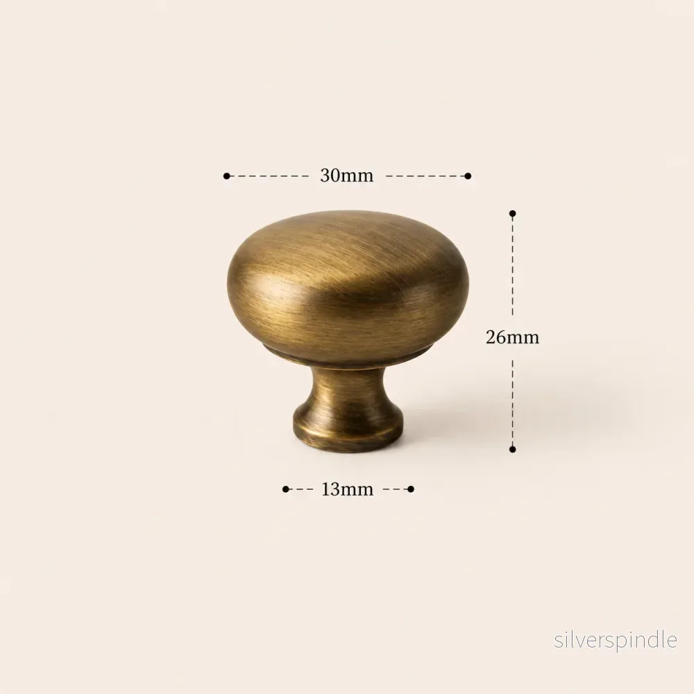 Knopp i brons – klassisk design - Bild 3