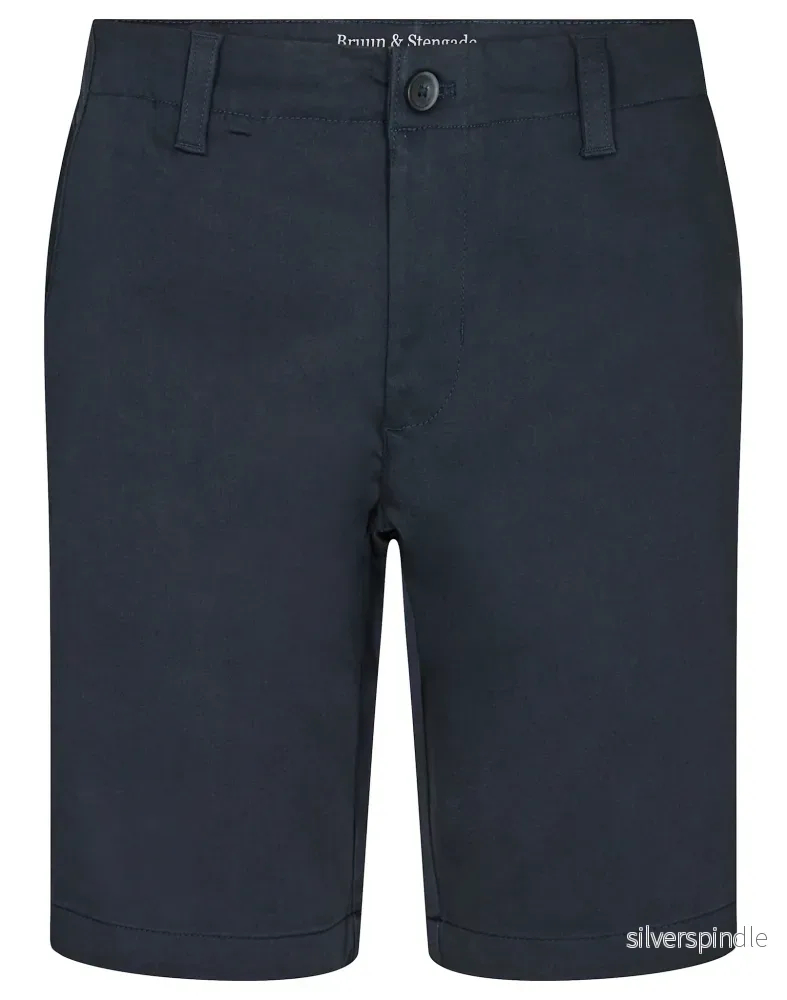 BS Gerhard Regular Fit Shorts - Navy
