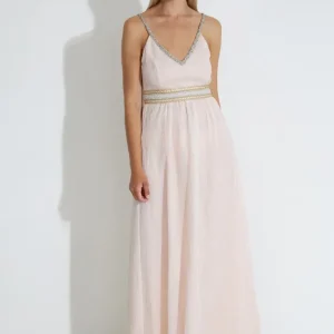 JESS LONG DRESS – Ljusrosabeige JESS LONG DRESS – Ljusrosabeige