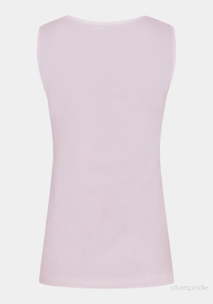 Nilla V-Neck Top - Light Rose - Bild 2