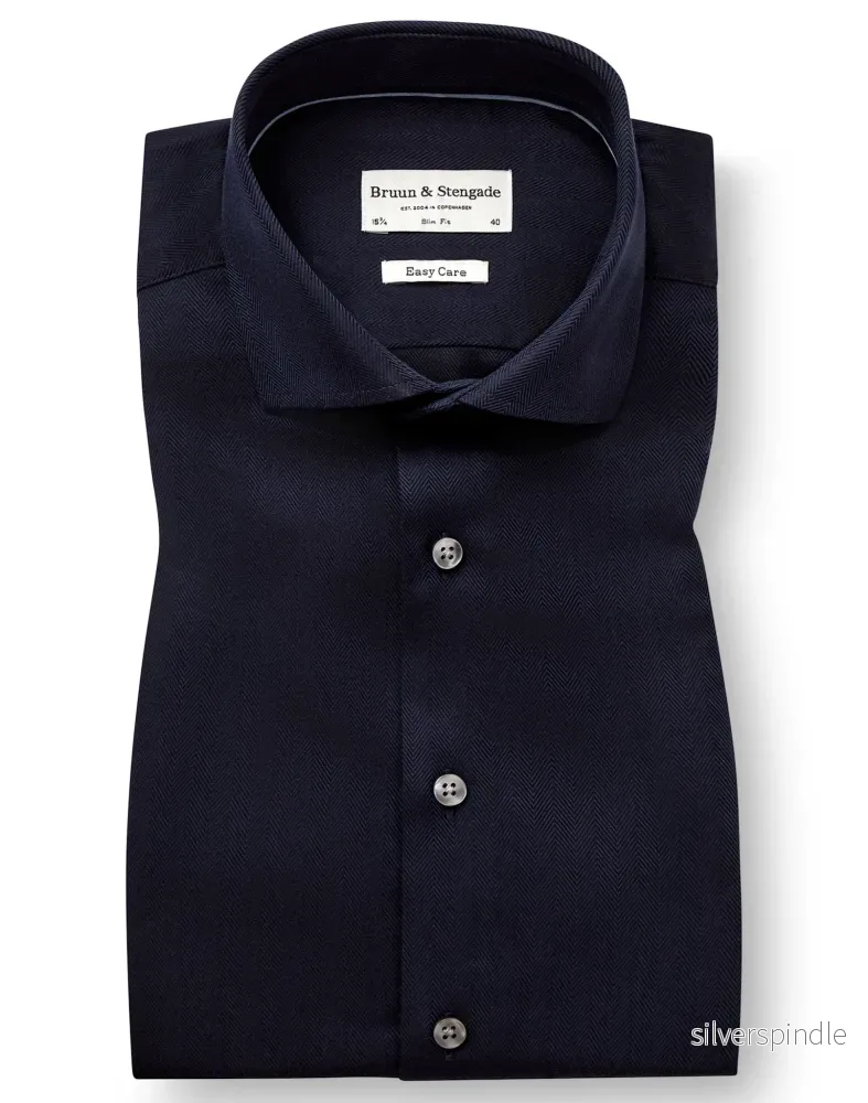 BS Meyers Slim Fit Skjorta – Thunder