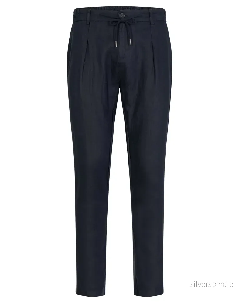 BS Ica Slim Fit Chinos - Navy