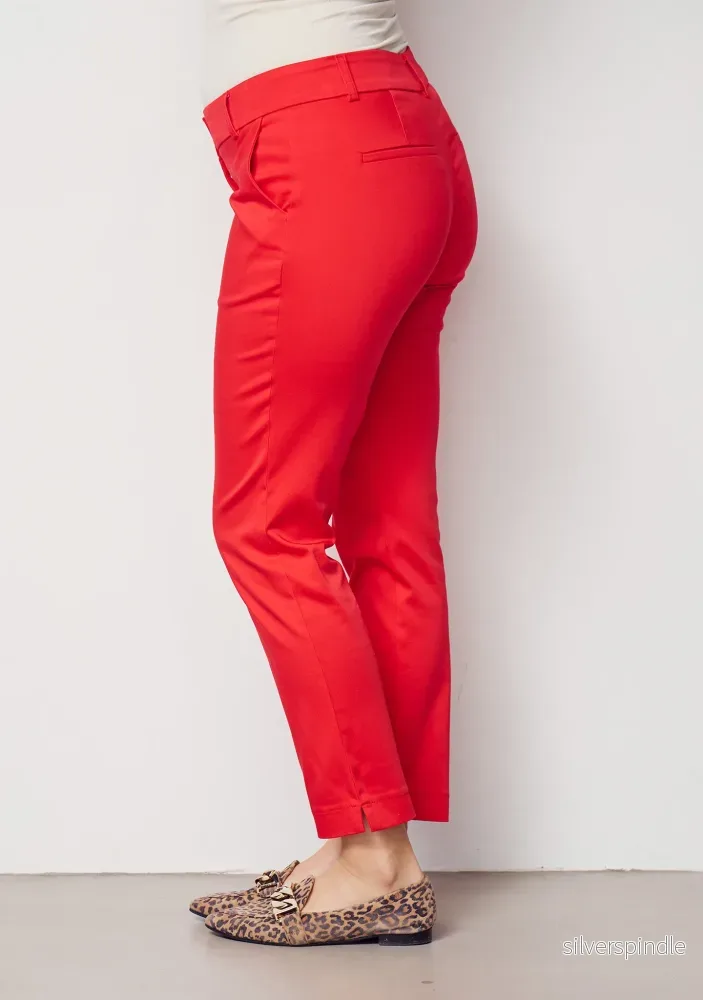 Isay Chino Pant - Fresh Red - Bild 2