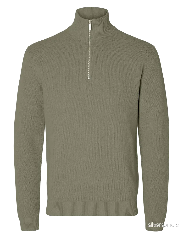 DANE HALFZIP VETIVER DANE HALFZIP VETIVER