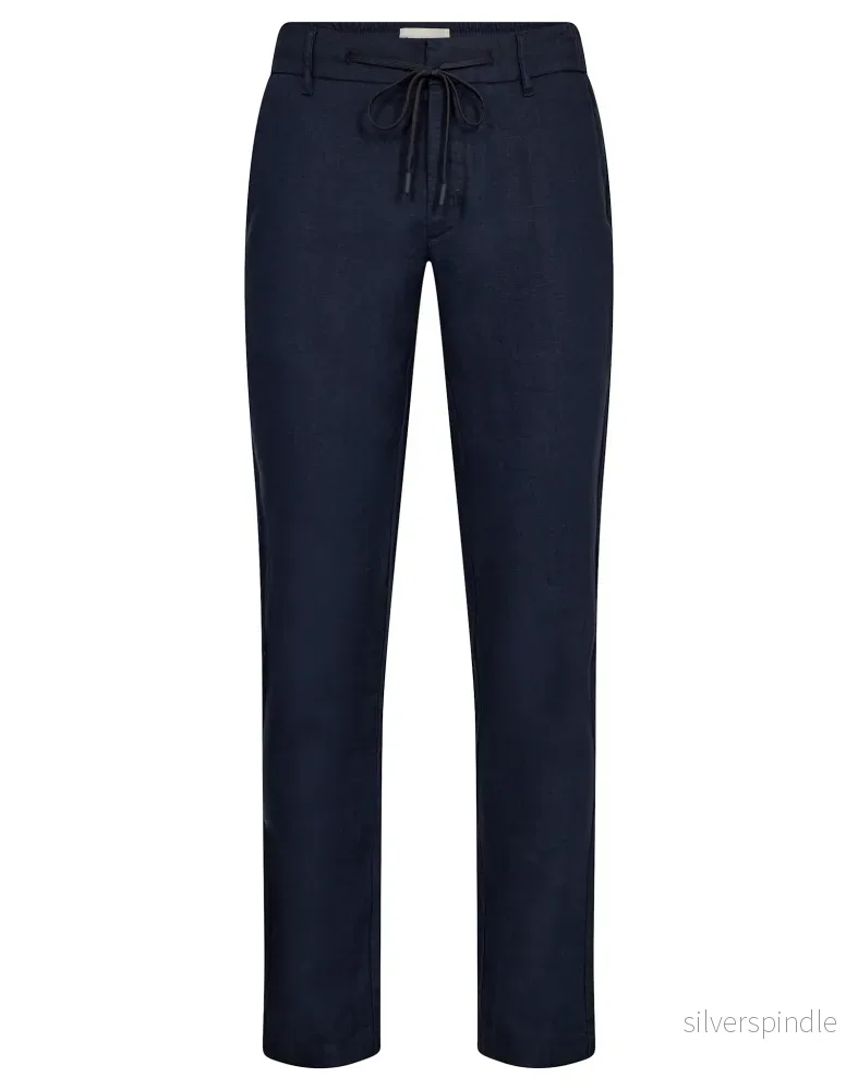 BS Ginos Regular Fit Chinos - Navy