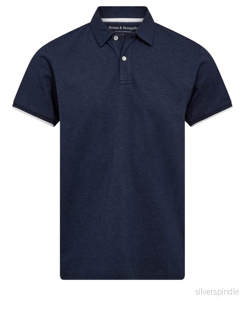 BS Delos Regular Fit Pikétröja - Ocean