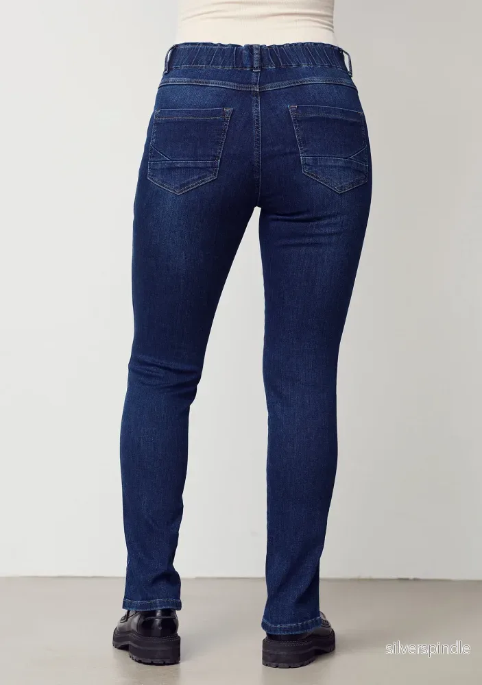 Como Split Jeans - Dark denim - Bild 3