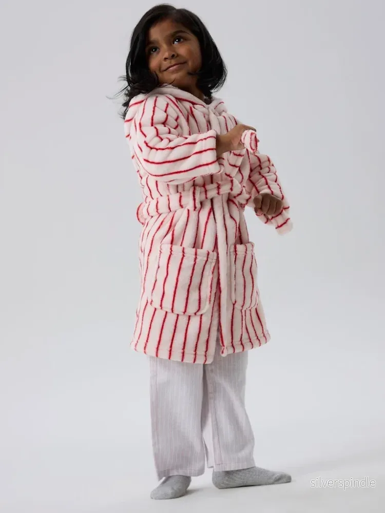 Fleece Morgonrock Velour - Bild 2
