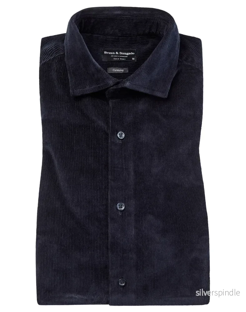 BS Horten casual modern fit Skjorta – Marinblå BS Horten casual modern fit Skjorta – Marinblå