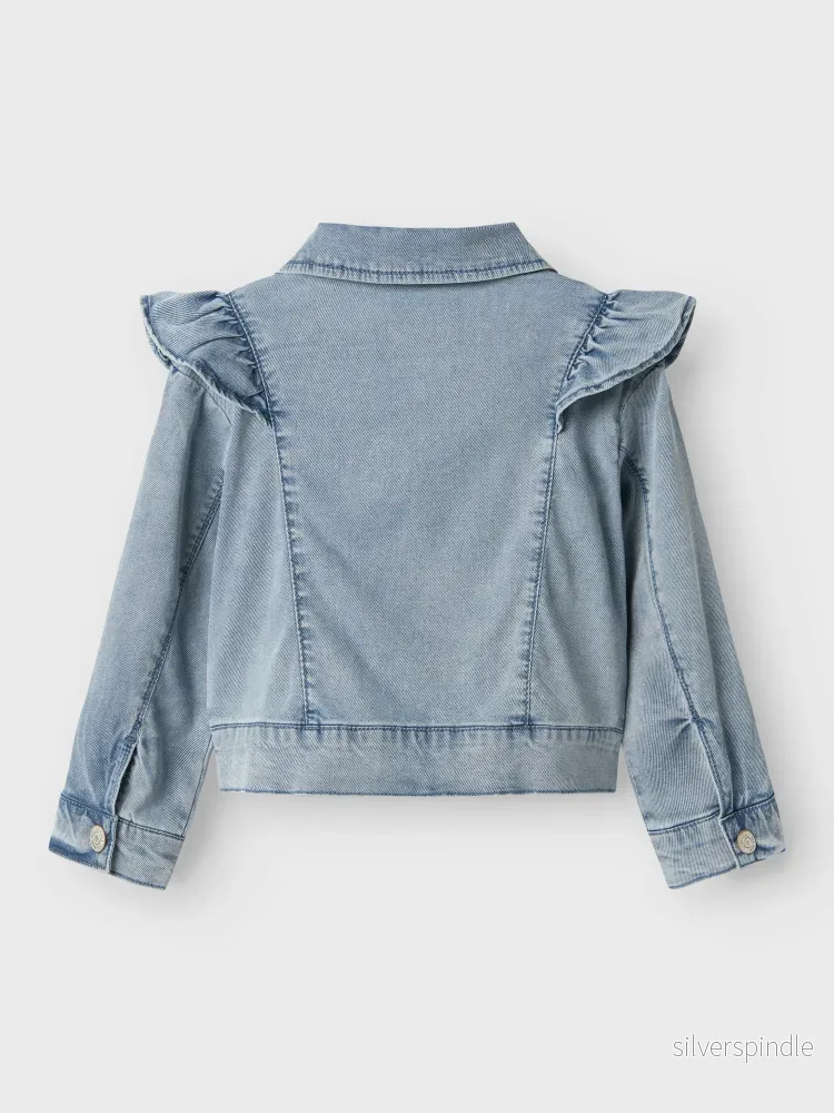 Jeans Jacka m. volanger - Bild 2