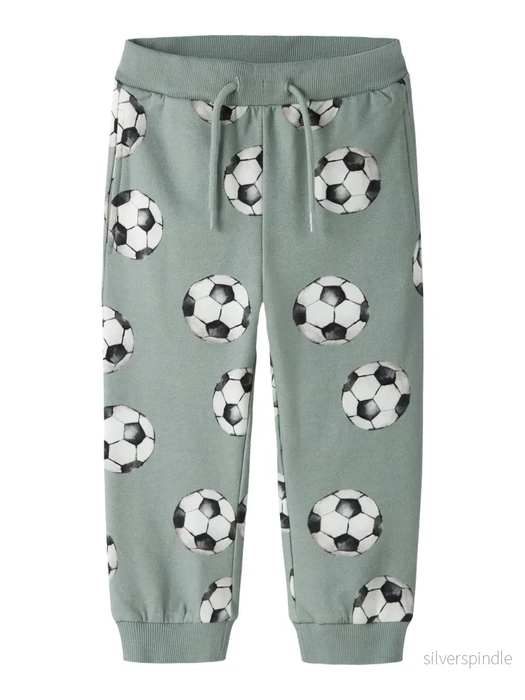 Louie Sweatpants Med Fotbollsmönster