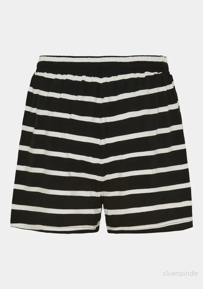 Hanna Shorts - Black w/Broken White - Bild 2