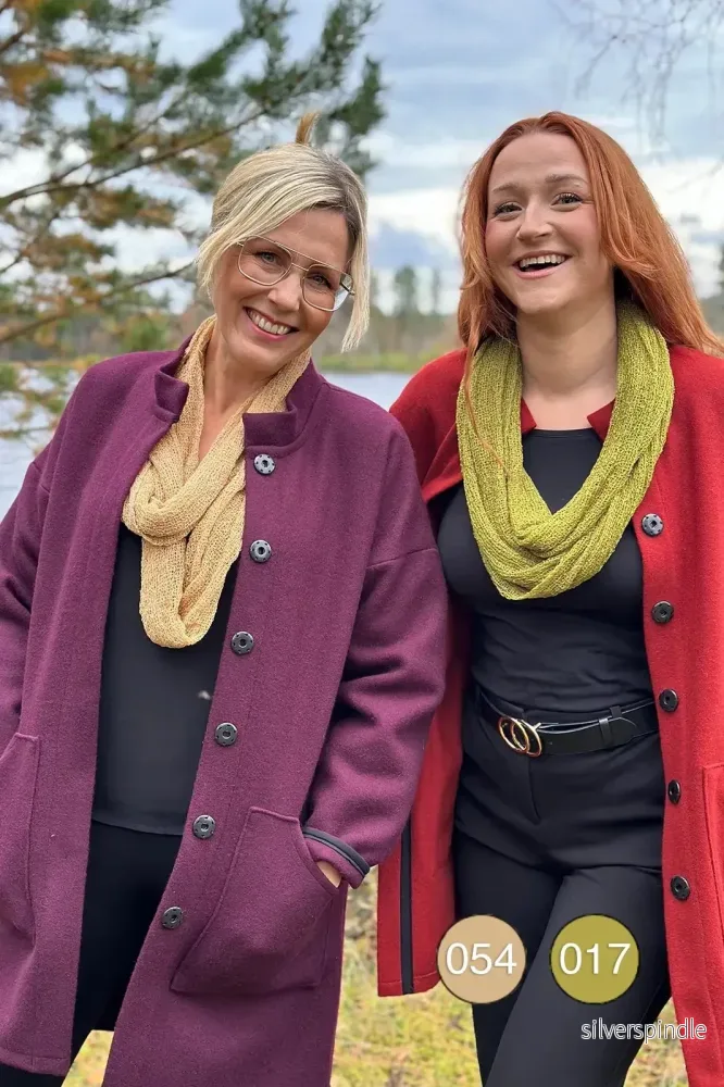 Sally Tubsjal (REA, Utgående färger) - Finstickad tubsjal i större modell och i många färger - Bild 3