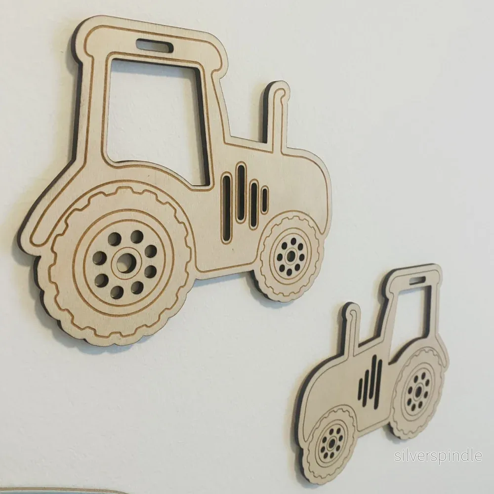 Trätraktor - Bild 2