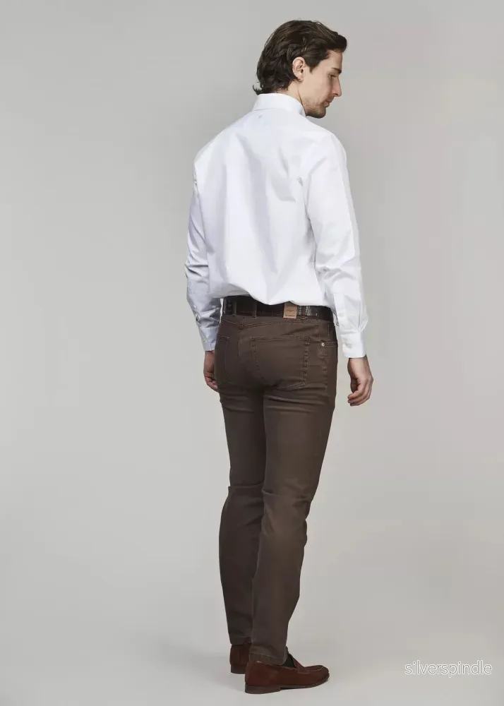 Hansen & Jacob 5pkt Silk Touch Okado Brown - Bild 2