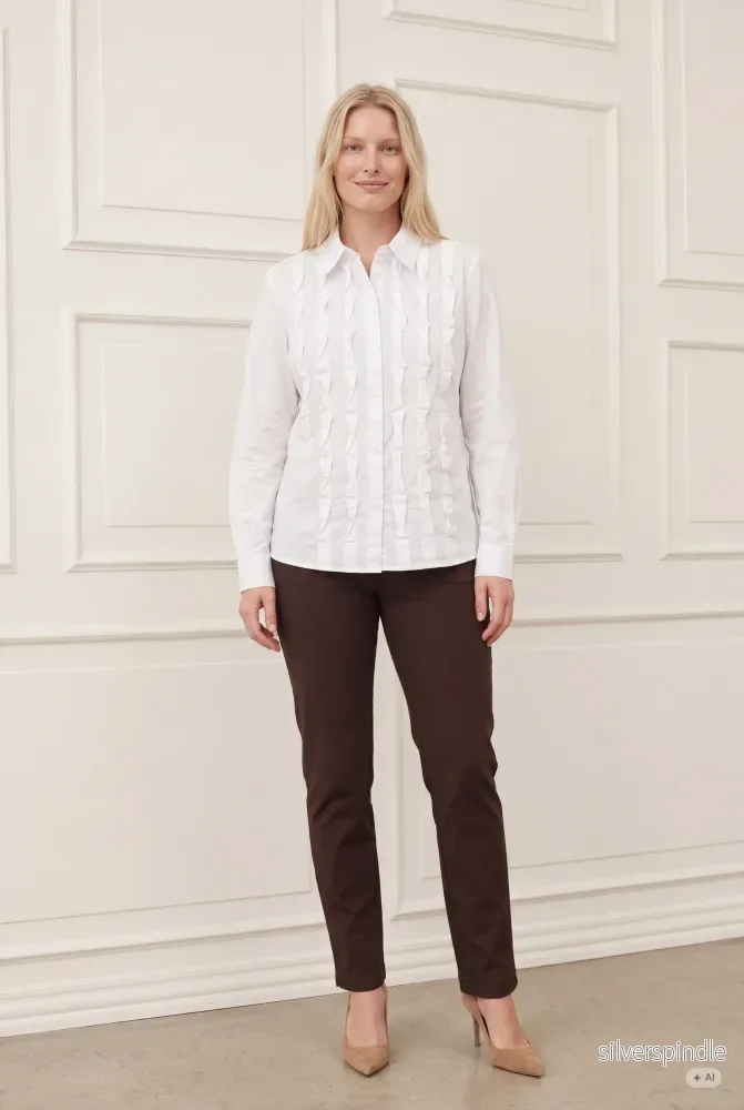 Bellis Deco Shirt - White - Bild 3