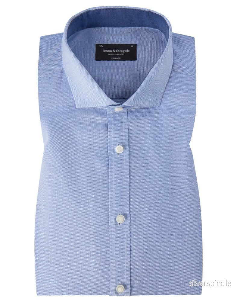 BS Ash Modern Fit Skjorta – Blue BS Ash Modern Fit Skjorta – Blue