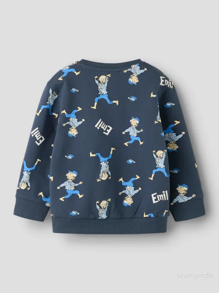 Alfe Emil Sweatshirt Blå - Bild 2