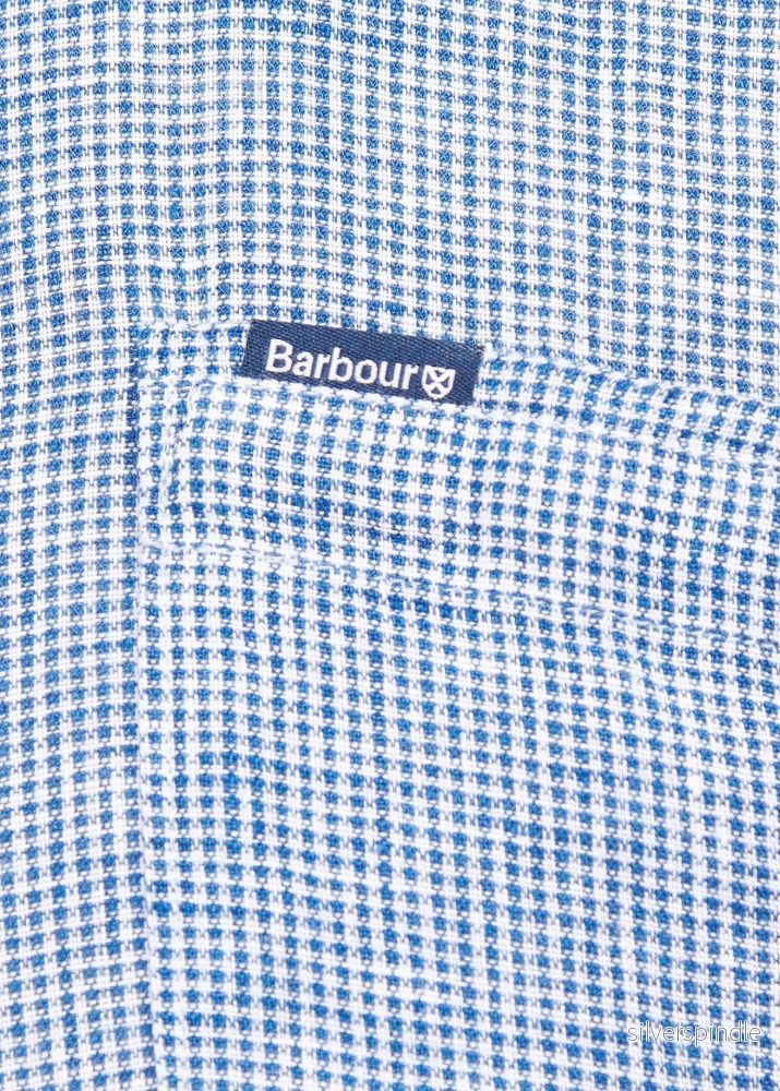 Barbour Linton TS Linne Navy - Bild 3