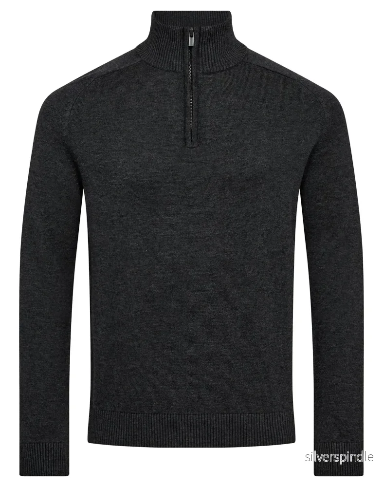 BS Pelle Regular Fit Stickat – Grey BS Pelle Regular Fit Stickat – Grey