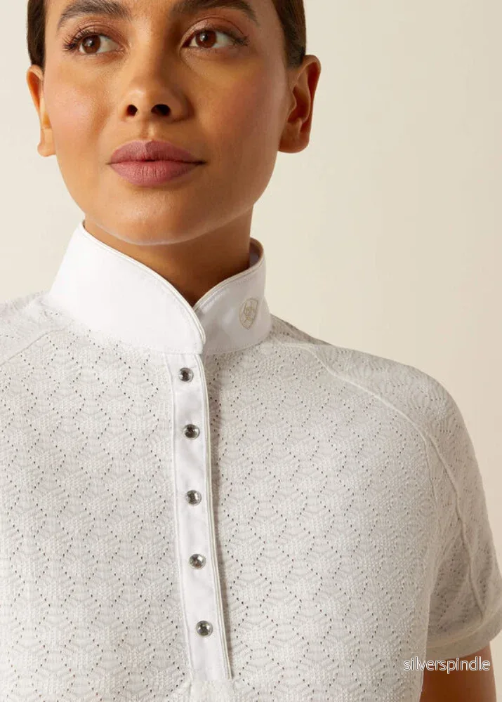 Ariat Showstopper X Show Shirt White - Bild 3