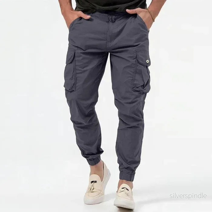 Moderna Byxor | Cargo Pants med Slitstarkt Material & Avsmalnande Passform | Bekväm och Mångsidig Stil för Alla Tillfällen Moderna Byxor | Cargo Pants med Slitstarkt Material & Avsmalnande Passform | Bekväm och Mångsidig Stil för Alla Tillfällen