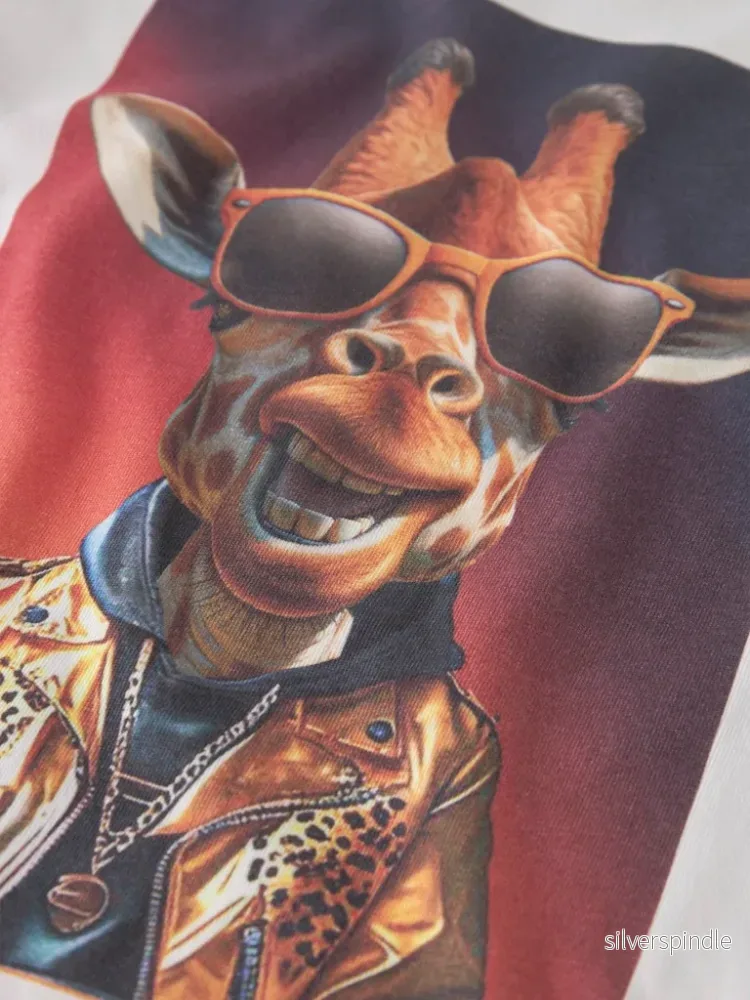 Giraff T-shirt Långärmad - Bild 2