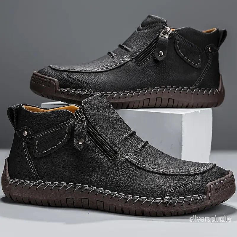 Ethan | Stödjande Slip-On Herrskor för Komfort och Stil - Bild 3