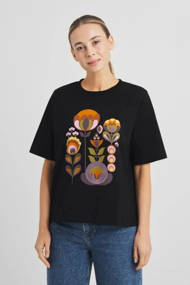T-shirt Vadstena med print